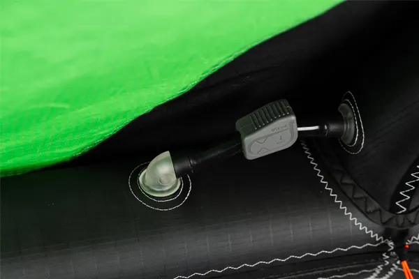 Rychlé nafouknutí přes jediný ventil