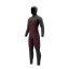 Men's Neoprene Motion Hooded Fullsuit 5/3mm Fzip, Black