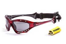 Sports water goggles Ocean Australia, Red Transparent