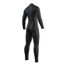 Men's neoprene Brand Fullsuit 3/2mm Fzip Flatlock, Black