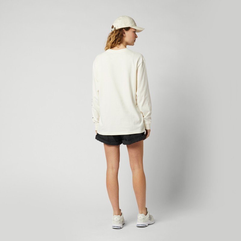 Women's Sweatshirt Trace Crew Wmn, Off White