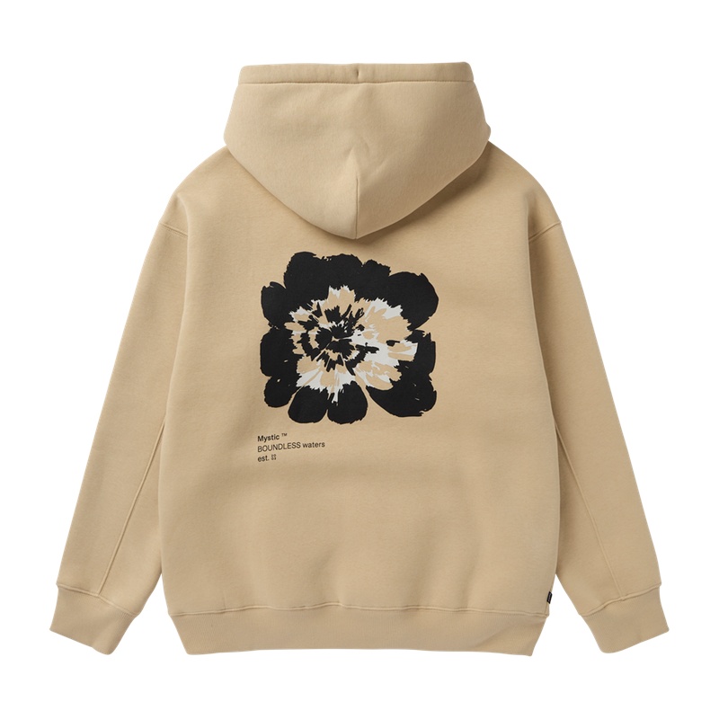 Men's Heartsease Hood Sweat, Pale Khaki