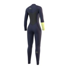 Neoprén Dazzled Fullsuit Double Fzip 3/2mm Women, Night Blue