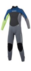 Neoprene Star Fullsuit 3/2mm Bzip Flatlock Kids, Navy