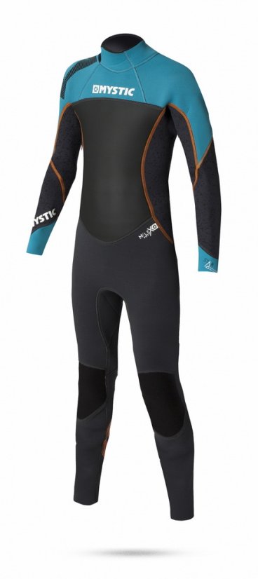Dětský neoprén Star 5/4 Fullsuit Kids GBS, Teel (Velikost S)