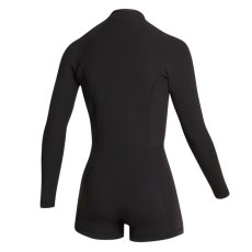 Dámský neoprén Lunar Longarm Shorty 2/2mm Fzip Women, Black