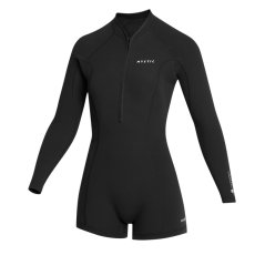 Dámský neoprén Lunar Longarm Shorty 2/2mm Fzip Women, Black