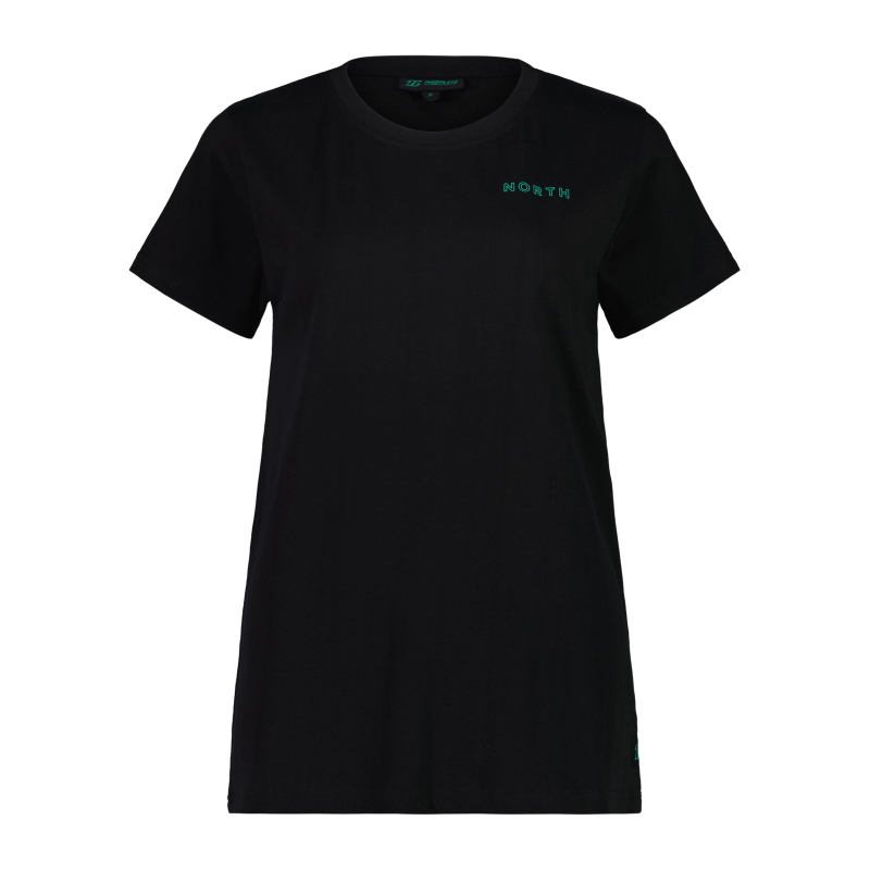 Women's T-shirt North WMS Chase Tee, Black - Size: S