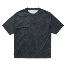 Mystic Nightshade Loose Fit Rashguard, Blue Allover