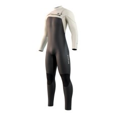 Men's Neoprene Motion Fullsuit 5/3mm Fzip, Black Sand