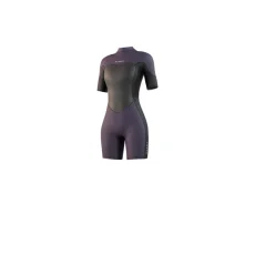 Neoprén Brand Shorty 3/2mm Flatlock Wom Bzip, Deep Purple