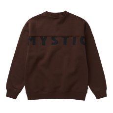Men's Profile Crew Sweat, Deep Brown