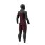 Men's Neoprene Motion Hooded Fullsuit 5/3mm Fzip, Black