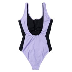 The Wild Zipped Swimsuit, Pastel Lilac