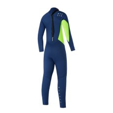 Neoprene Star Fullsuit 3/2mm Flatlock Bzip Junior, Night Blue (Size XS)