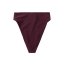 Bikiny Flashback Bikini Bottom, Oxblood Red (Velikost 36)