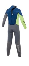 Neoprene Star Fullsuit 3/2mm Bzip Flatlock Kids, Navy