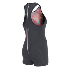 Lunar Short John 2/2mm Bzip Women, Dark Grey