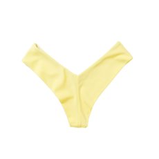 Ropes Bikini Bottom, Pastel Yellow