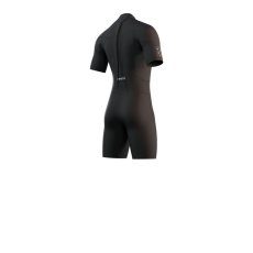 Neoprén Brand Shorty 3/2mm Flatlock Bzip, Black