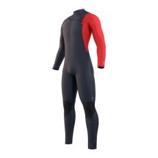 Neoprene Marshall Fullsuit 5/3mm Fzip, Navy/Red