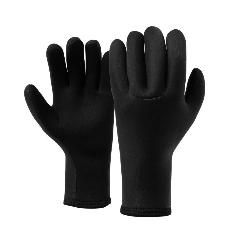 Neoprénové rukavice Crest Glove 1.5mm 5Finger, Black (Velikost S)