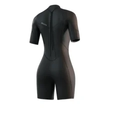 Neoprén Brand Shorty 3/2mm Flatlock Wom Bzip, Black