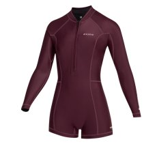 Dámský neoprén Lunar Longarm Shorty 2/2mm Fzip Women, Oxblood Red