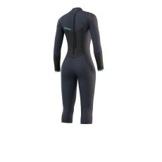 Neoprene Brand Longarm Shortleg 3/2mm Women Bzip, Night Blue