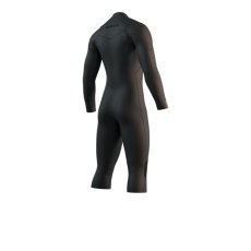 Neoprene Motion Longarm Shortleg 4/3mm Fzip, Black