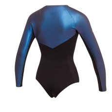 Dámský neoprén Sway Longarm Super Shorty 2/2mm Fzip BK, Ocean