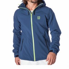 Pánská bunda Global 3.0 Jacket, Denim Lime (Velikost M)