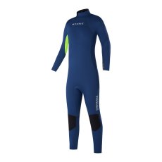 Neoprene Star Fullsuit 3/2mm Flatlock Bzip Junior, Night Blue (Size XS)