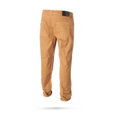 Men's Longrun Pants, Dark Yellow
