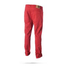 Men's Longrun Pants, Orange Red