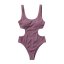 Bikiny Hazel Swimsuit, Rosewood (Velikost 36)