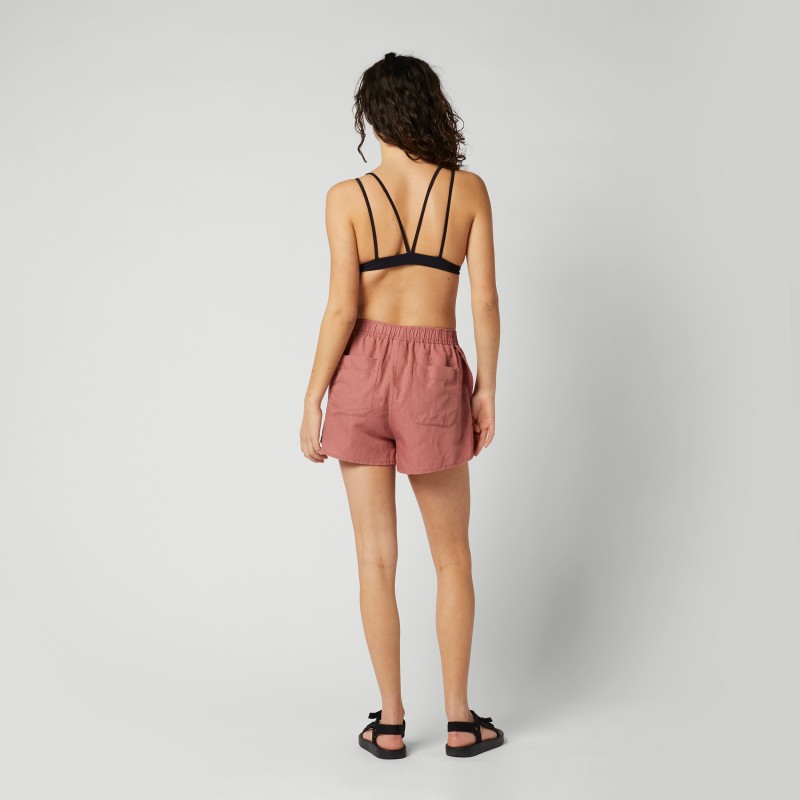 Dámské kraťasy Linen Shorts, Dusty Pink
