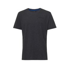 Men's North Logo Tee, Asphalt Melee