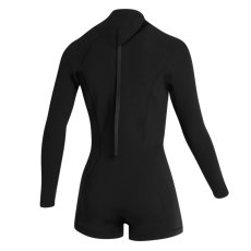 Dámský neoprén Lunar Longarm Shorty 2/2mm Bzip Women, Black