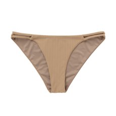 Bodil Strappy Bikini Bottom, Slate Brown