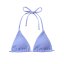 Amber Bikini Top, Iris Blue (Size 36)