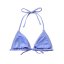Amber Bikini Top, Iris Blue (Size 36)