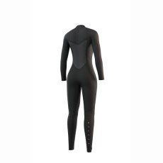 Neoprene Gem Fullsuit 5/4mm Double Fzip Wom, Black