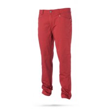 Men's Longrun Pants, Orange Red