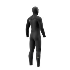 Men's Neoprene Motion Hooded Fullsuit 5/3mm Fzip, Black