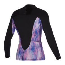 Neoprénové tričko Diva L/S Vest 2mm Women, Black/Purple
