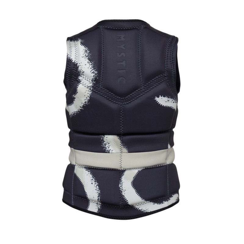 Dámská vesta Evoke Impact Vest Fzip Wake Women, Black Allover - Velikost: L