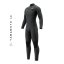Men's Majestic Fullsuit 5/3mm Fzip Wetsuit, Dark Grey (Size L)