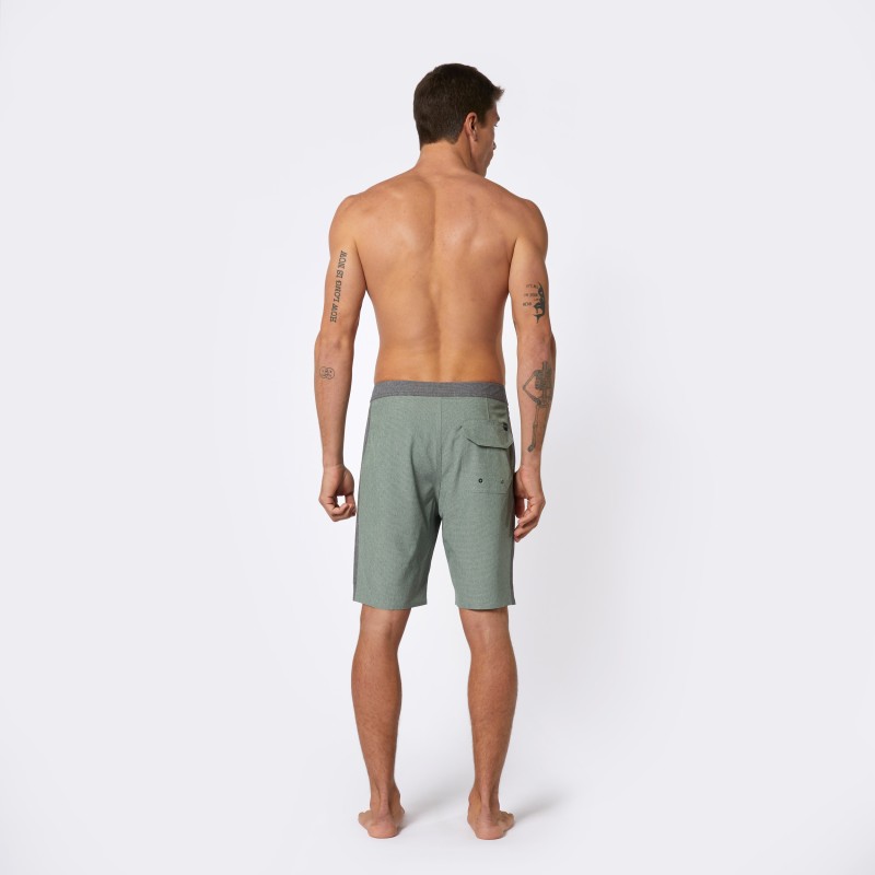 Empire High Performance Men's Boardshorts, Dark Olive