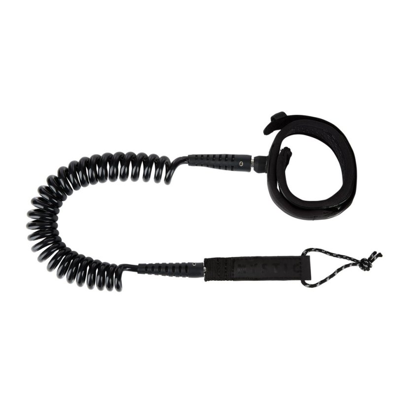 Coiled Leash, Black (Velikost 10ft)